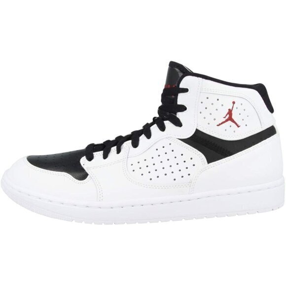 Nike Air JORDAN Access "White Black' Jumpman AR3762-101 Men's 11.5 NEW with‎ Tag - Picture 1 of 13